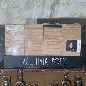 ⚡️Rae Dunn "FACE HAIR BODY" Storage